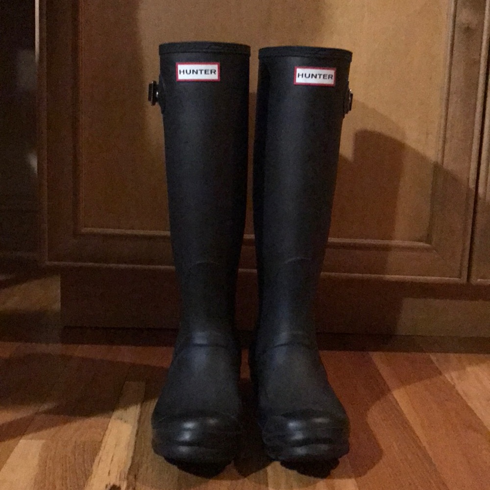 Hunter rain boots